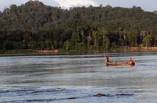 Río Marowijne en Surinam